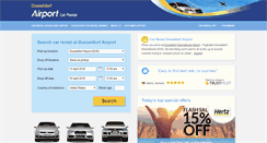 Desktop Screenshot of carrentaldusseldorfairport.com